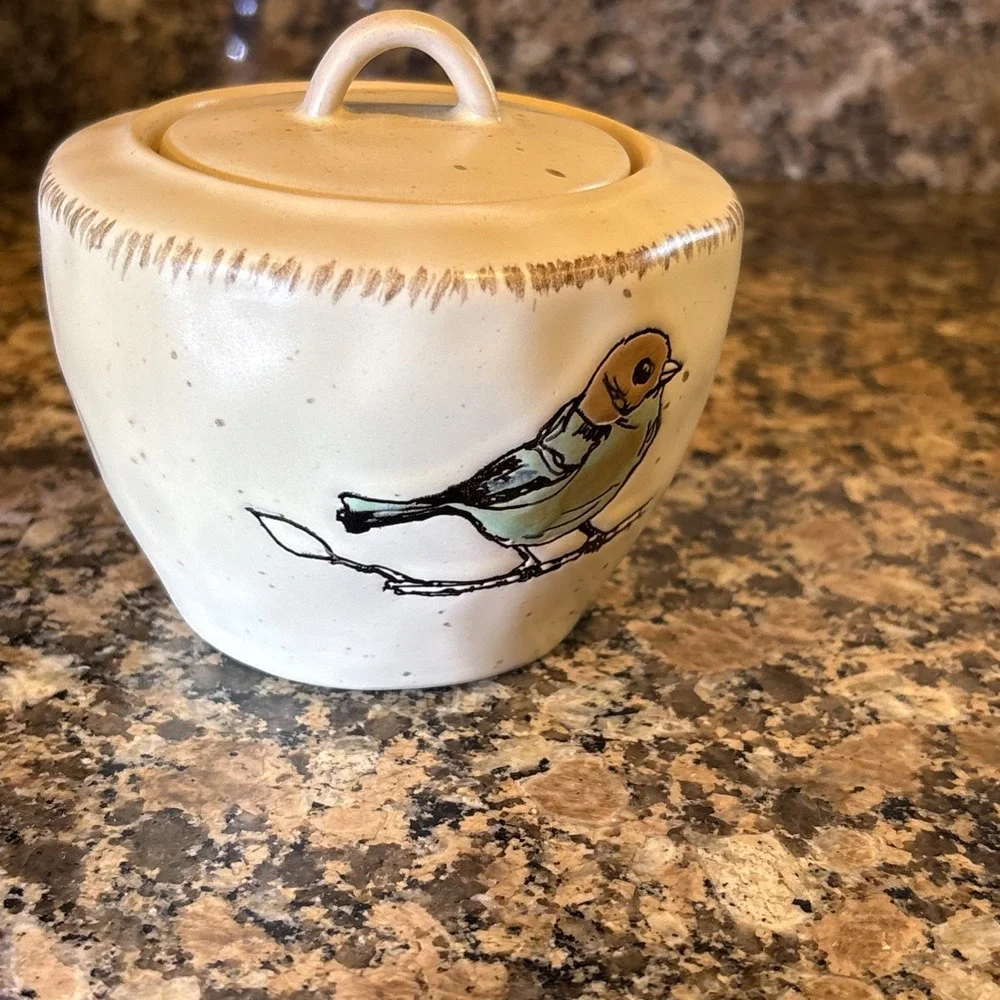 Sugar Bowl Cream Bird Reactive by Spectrum Designz 2018 Spring Chubby Bird